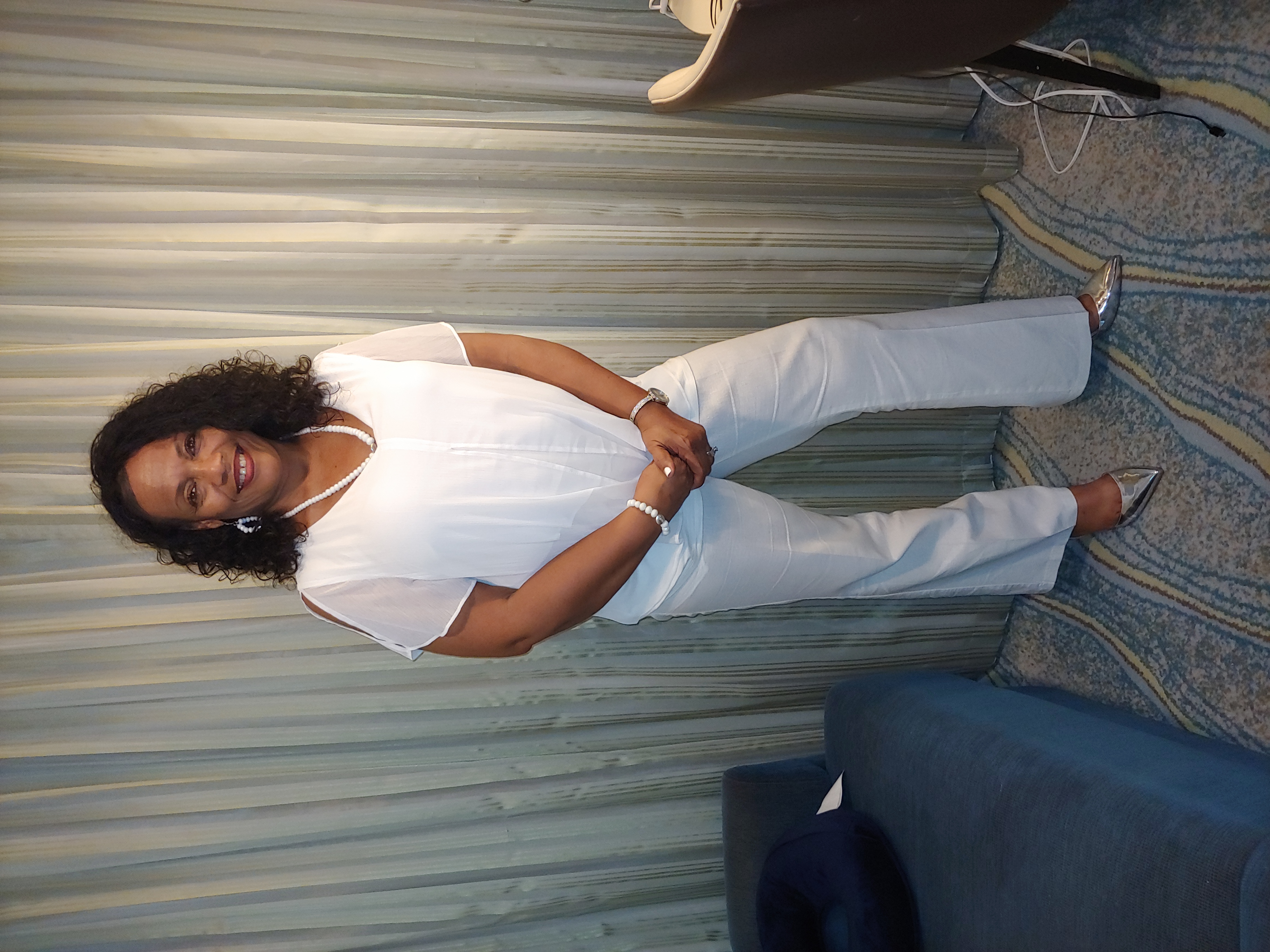 Priscilla, owner and master stylist of Angel Hair Braids Beverly Hills