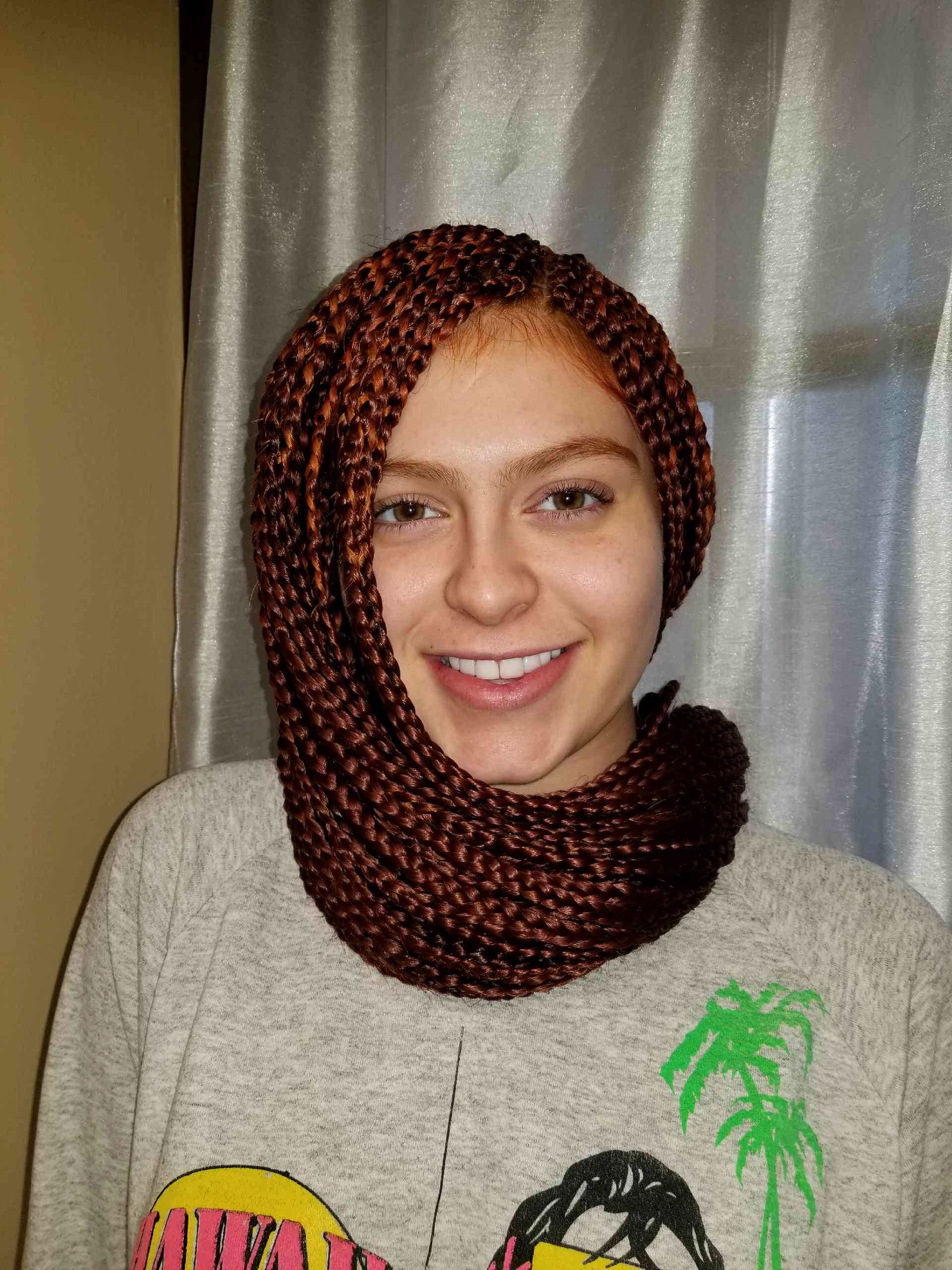 Beautiful braided style